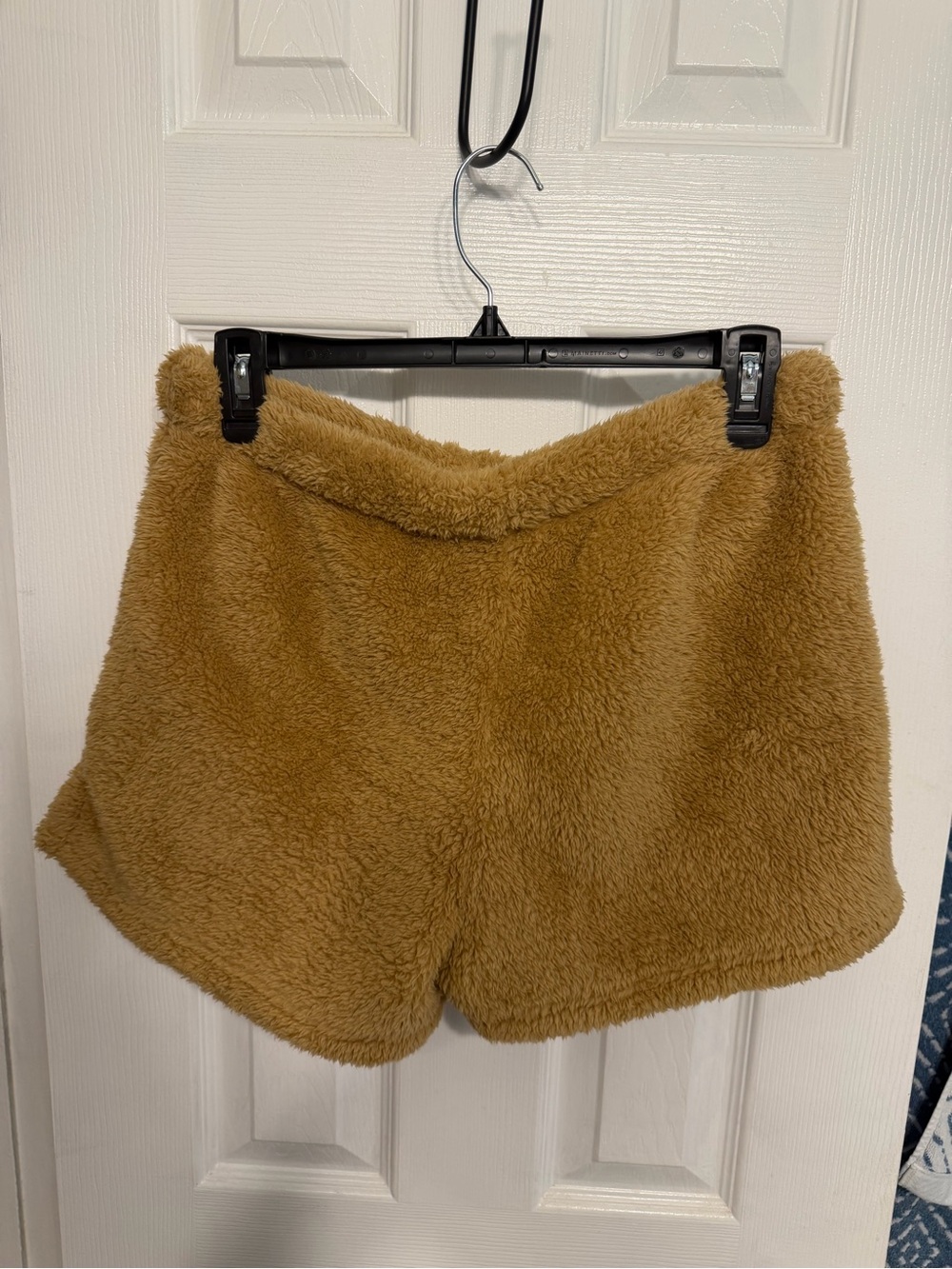 Forever 21 Plush Drawstring Lounge Shorts — Camel Brown - Picture 2 of 3